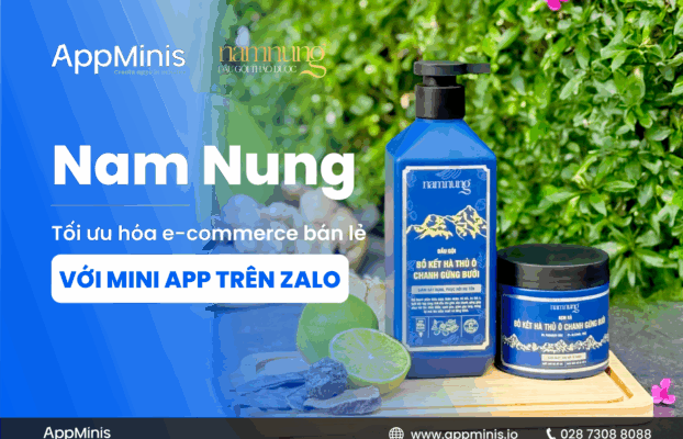 Zalo Mini App Nam Nung – Tối ưu hóa E-commerce bán lẻ